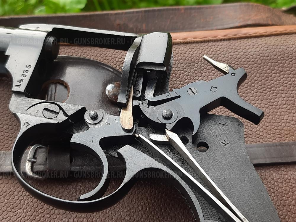 Макет револьвера Наган 1932 года выпуска ЗиД новый, не шлифован, отличный экземпляр