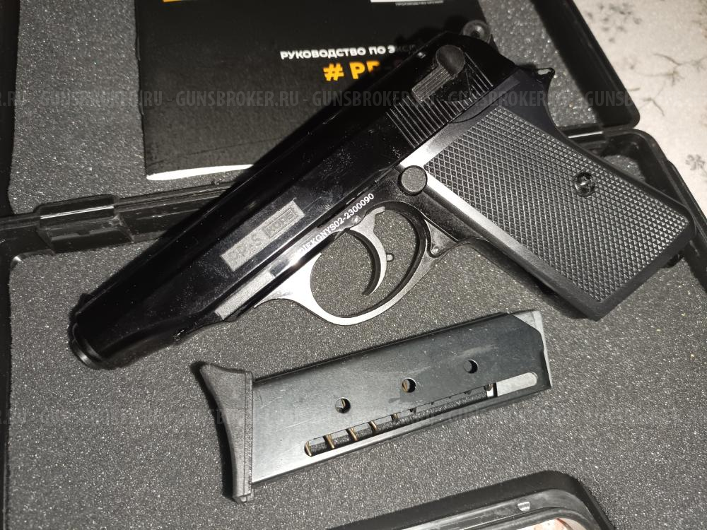 НОВЫЙ Сигнальный охолощенный пистолет Walther PP-S PPS PPK Kurs 10ТК