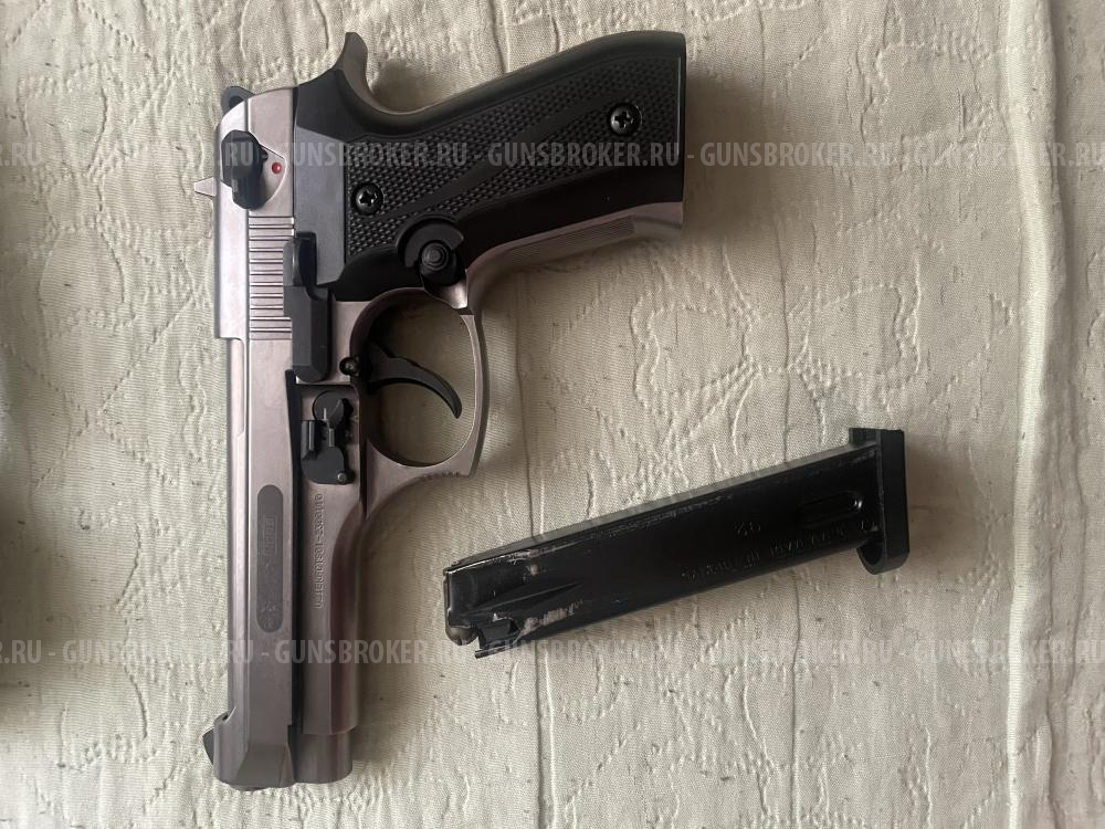 Сигнальный пистолет Beretta 92 Курс-с Фумо