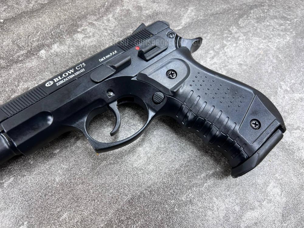 Сигнальный пистолет Blow C75 (Блов CZ75, полуавтоматический режим) 9 мм