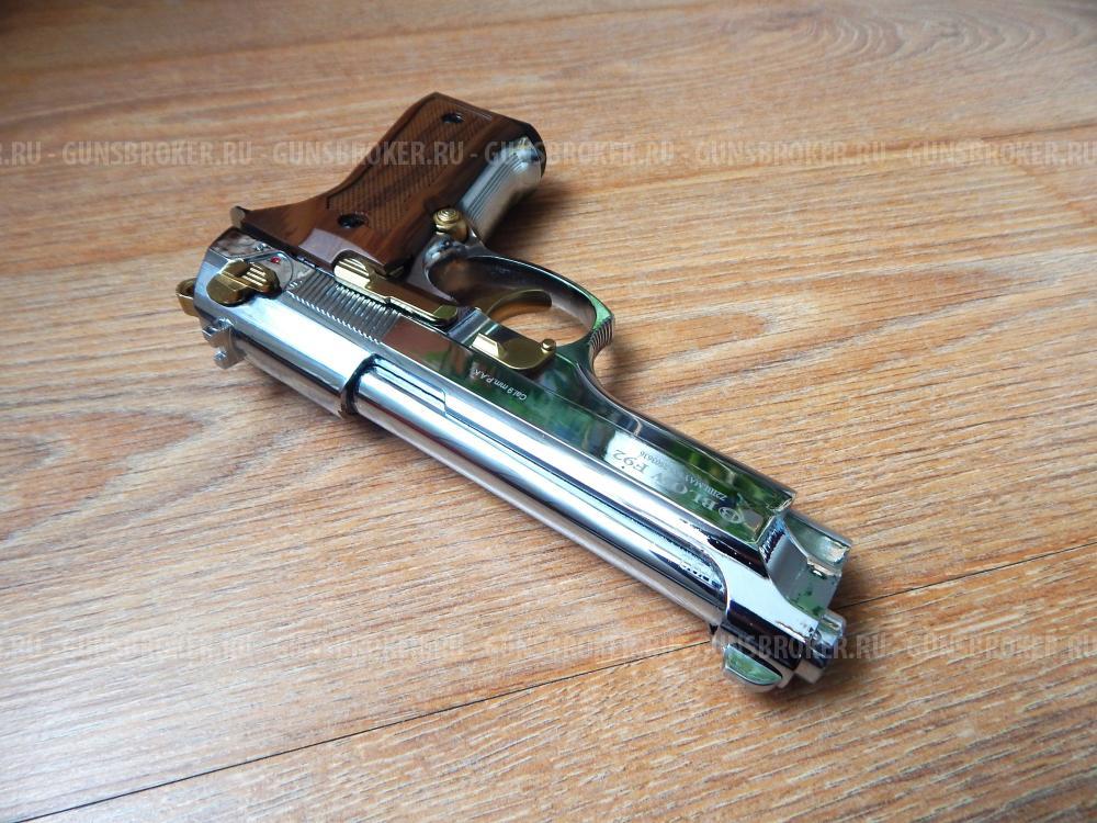 Сигнальный пистолет BLOW F 92. Никель. Новый. 9РАК.