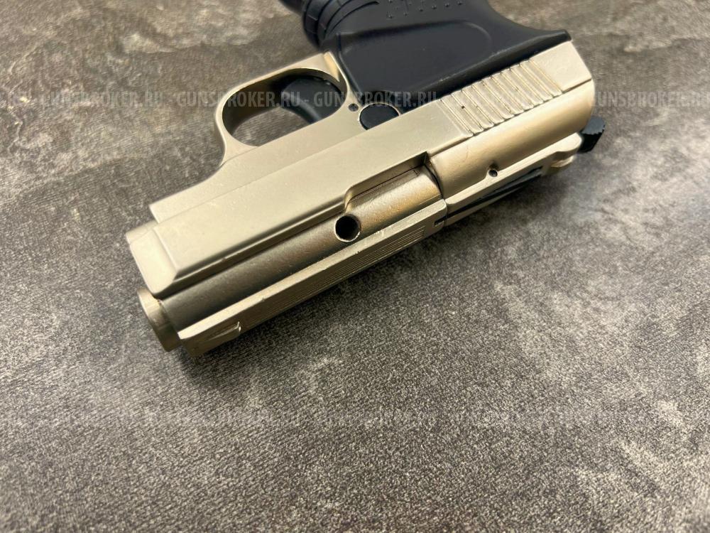 Сигнальный пистолет Blow Mini 9 (Сатин, Блов мини, полуавтоматический режим) 9 мм