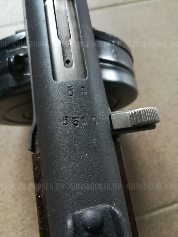 СХП,Охолощенный пистолет-пулемет Шпагина (ППШ-СО, ТОЗ, 5,45ИМ) 