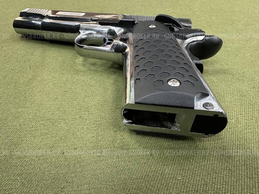 Сигнальный пистолет Colt K1911 Хром