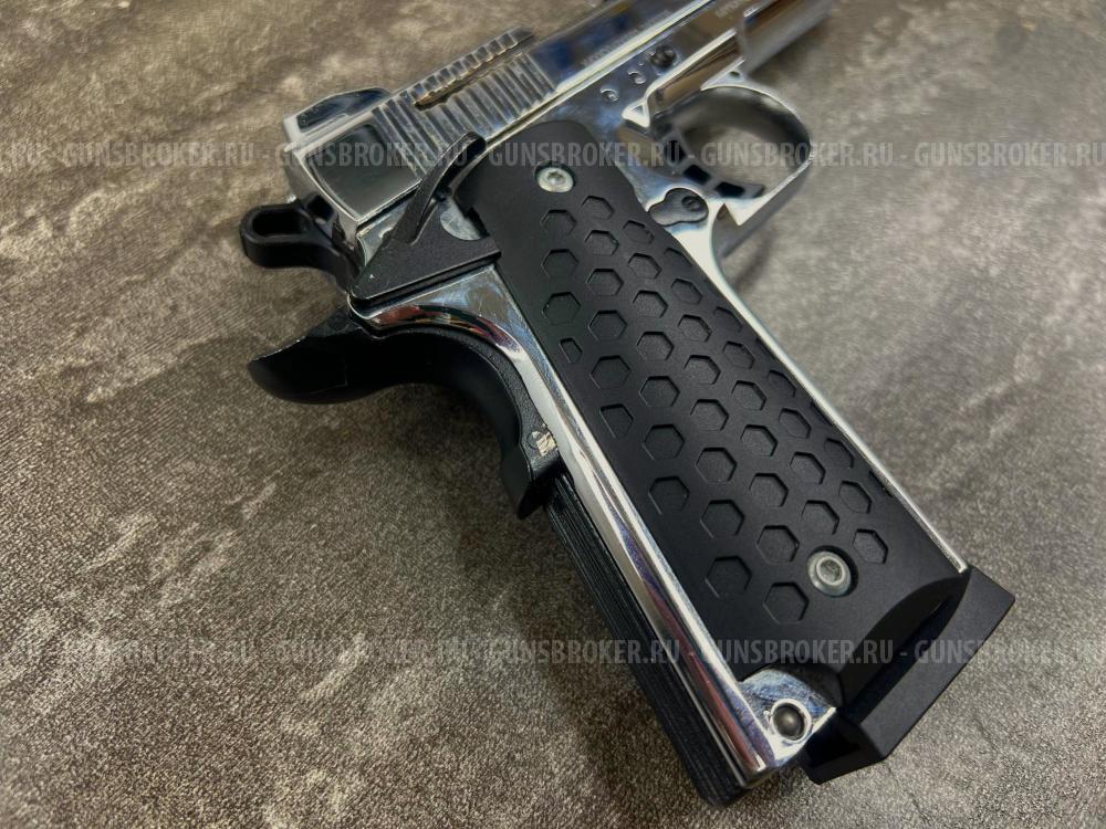 Сигнальный пистолет K1911 KURS Compact (Colt) кал. 5,5 мм под 10ТК, хром (б/у)