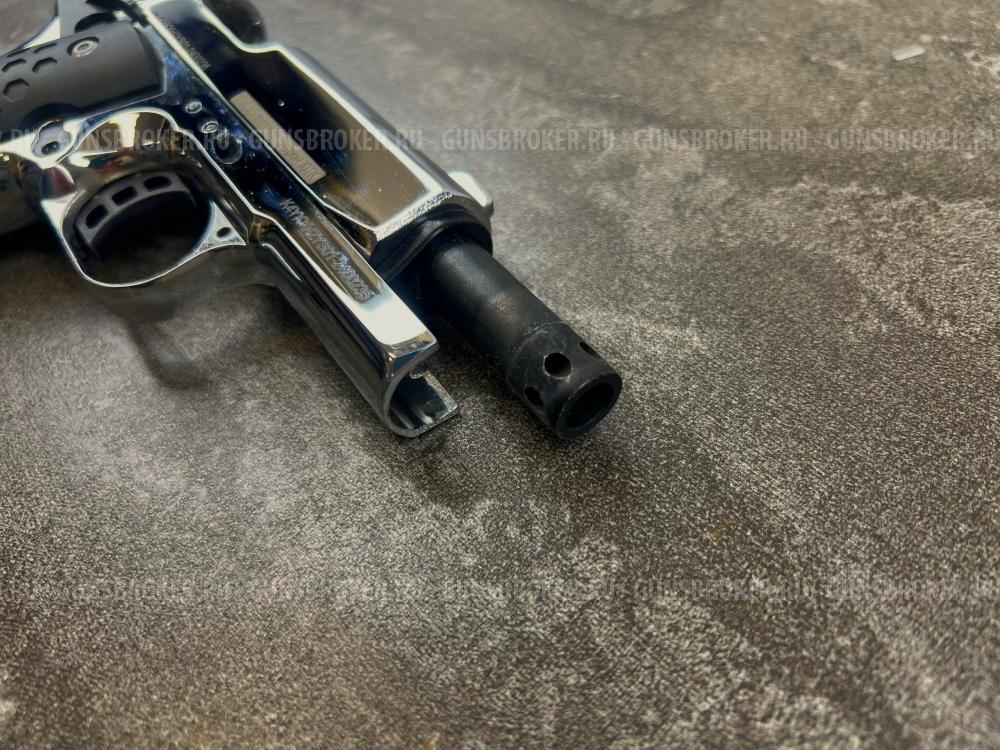 Сигнальный пистолет K1911 KURS Compact (Colt) кал. 5,5 мм под 10ТК, хром (б/у)