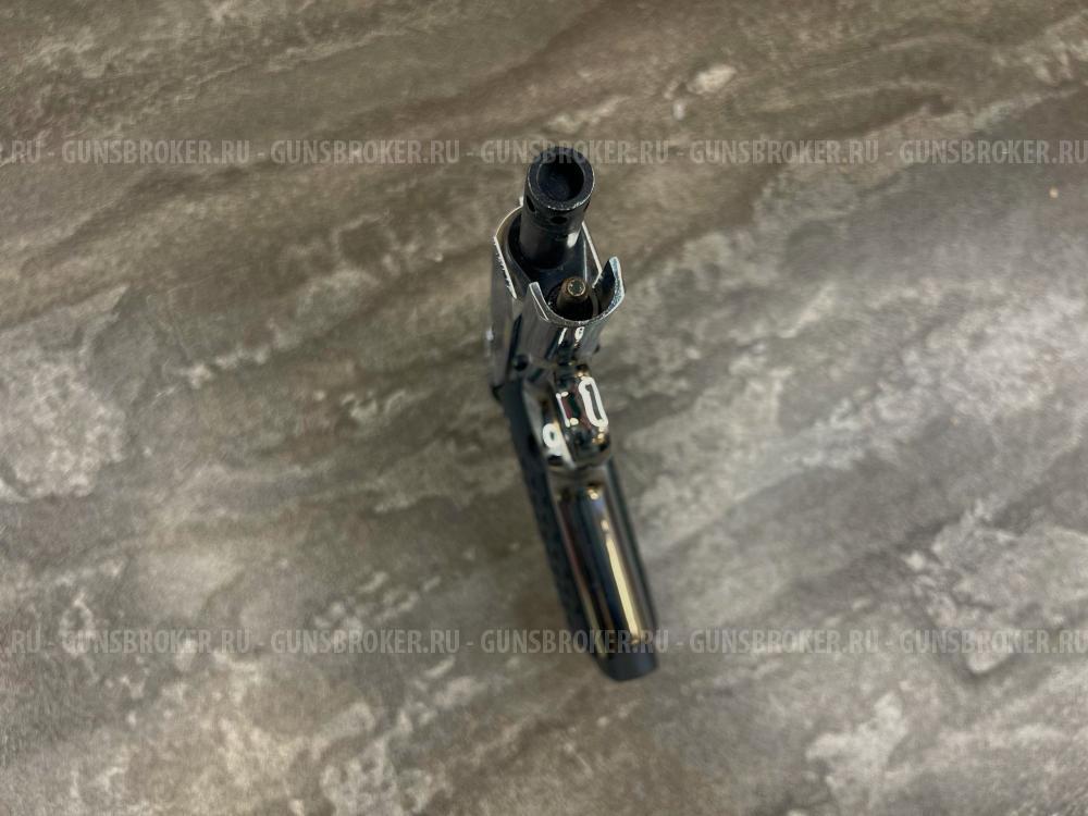 Сигнальный пистолет K1911 KURS Compact (Colt) кал. 5,5 мм под 10ТК, хром (б/у)