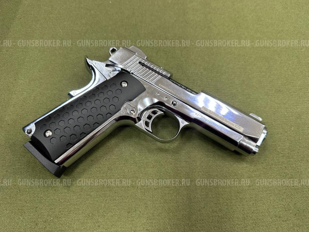 Сигнальный пистолет K1911 KURS хром compact