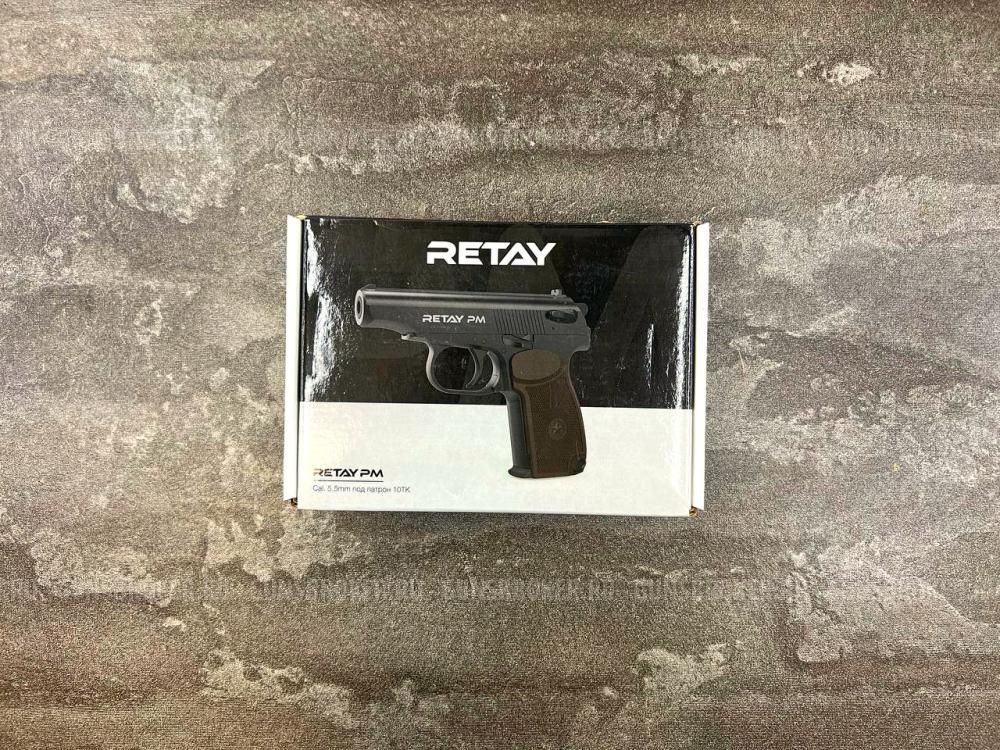 Сигнальный пистолет Retay PM 5.5 мм (10 ТК, Макарова, Ретай ПМ)
