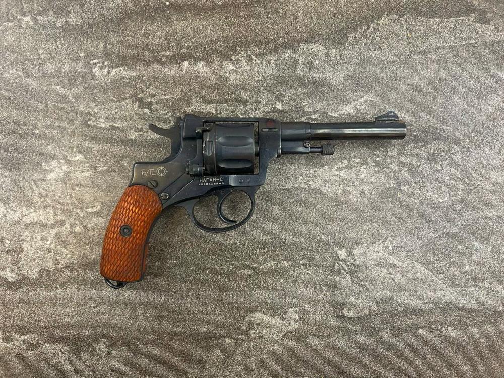Сигнальный револьвер Baikal Наган Блеф МР-313, калибр 5,6 (Жевело, 1940 год)