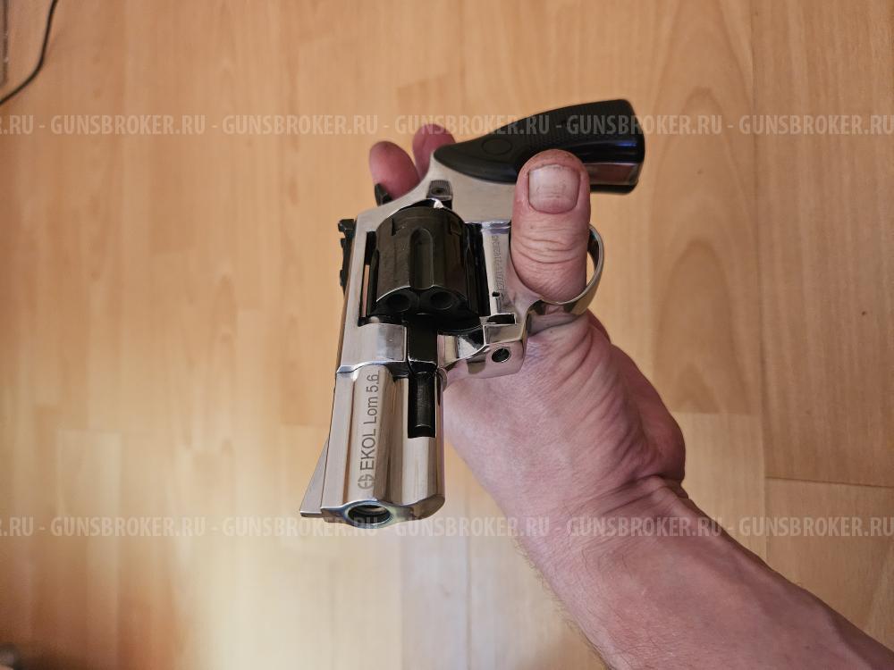 Сигнальный револьвер Ecol lom 5.6 хром