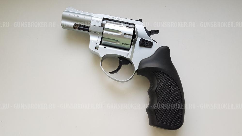 Сигнальный револьвер Lom-S Zoraki хром