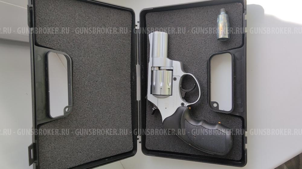 Сигнальный револьвер Lom-S Zoraki хром