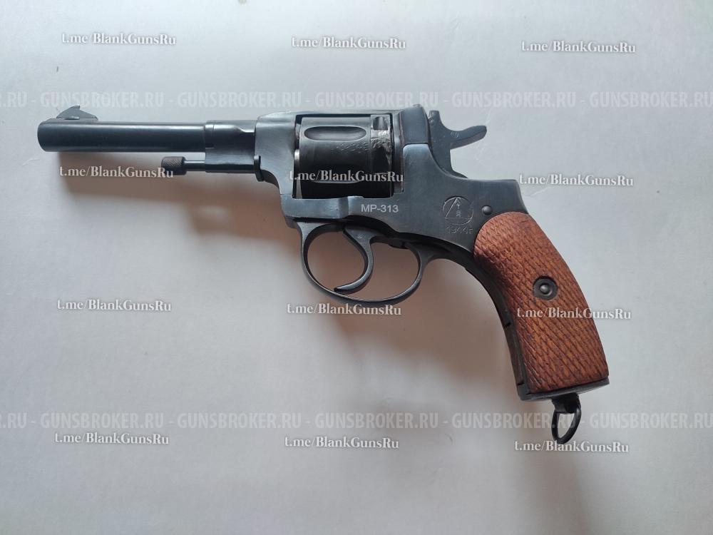 Сигнальный револьвер Наган МР-313 1944 г.в, под капсюль 5.6