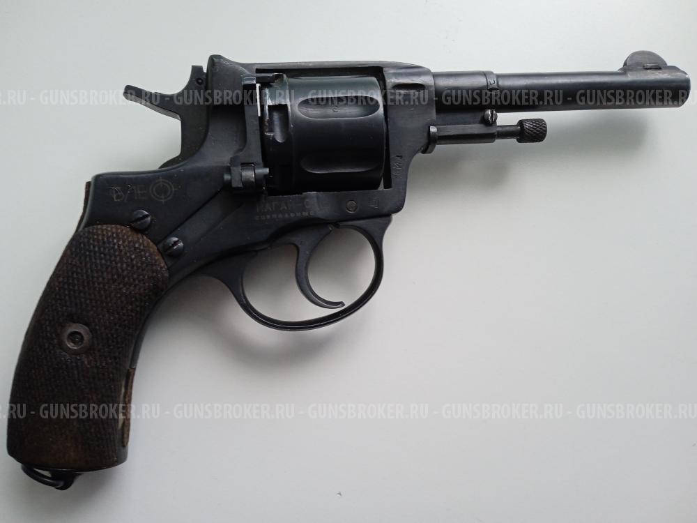 Сигнальный револьвер Р2 Блеф. Наган 1918 г.