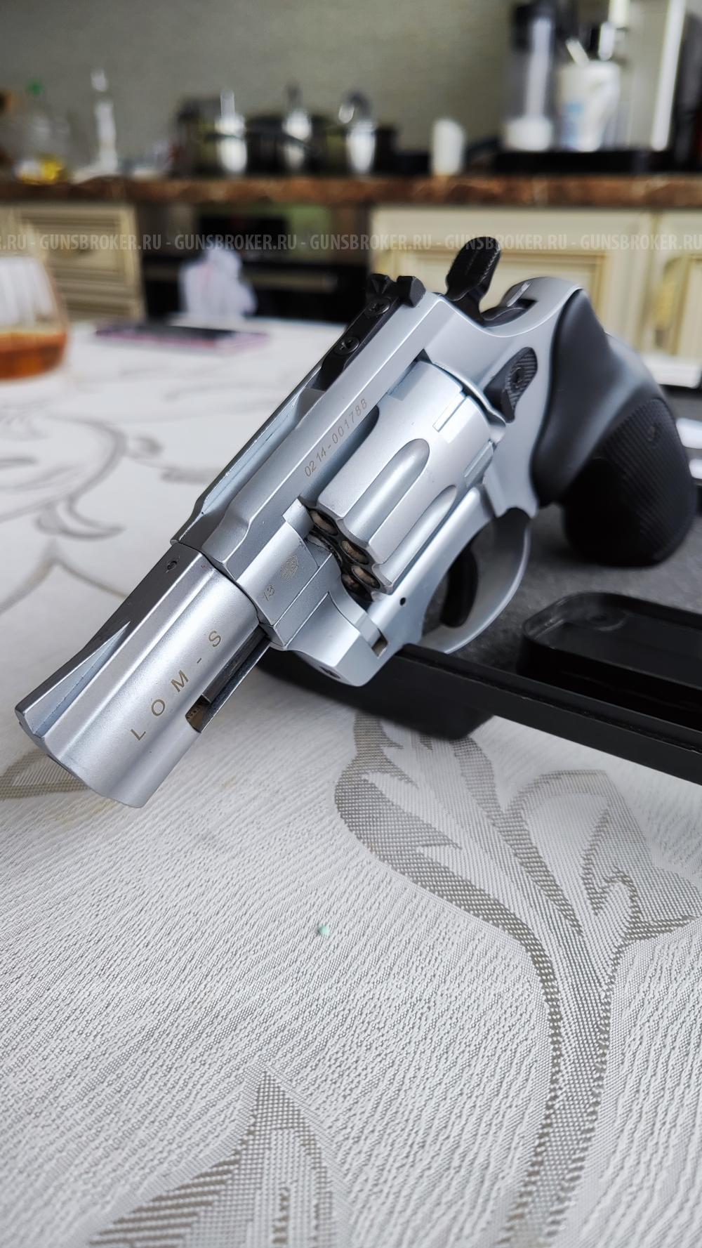 Сигнальный револьвер ZORAKI Lom-S Хром, 5,6 мм (HILTI)