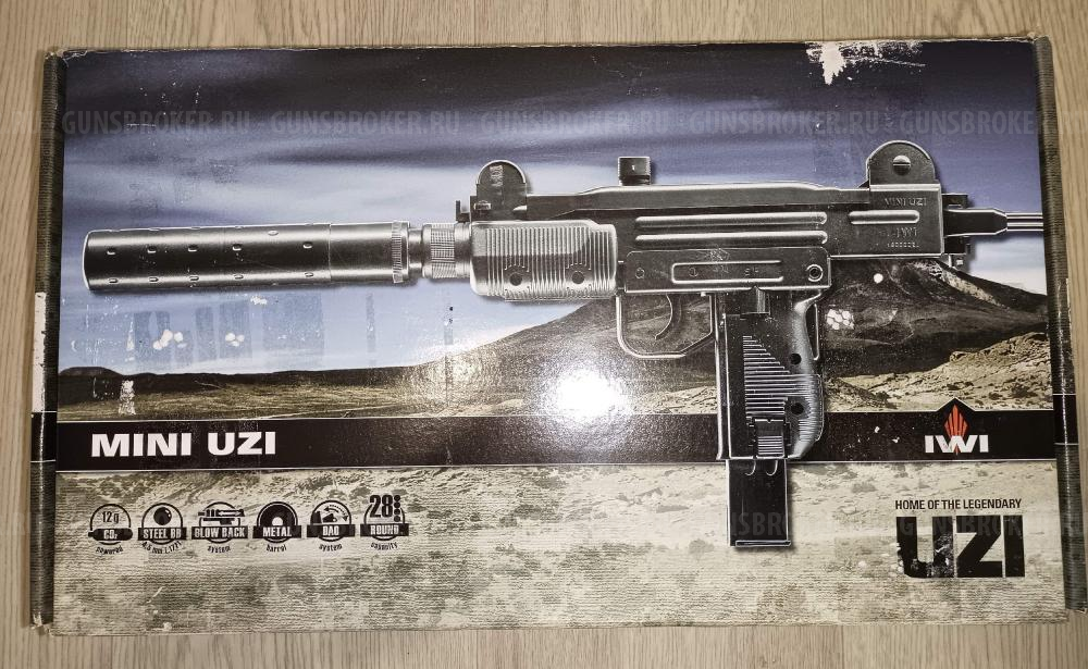 Пневматический пистолет Umarex IWI Mini UZI Узи 4.5 мм