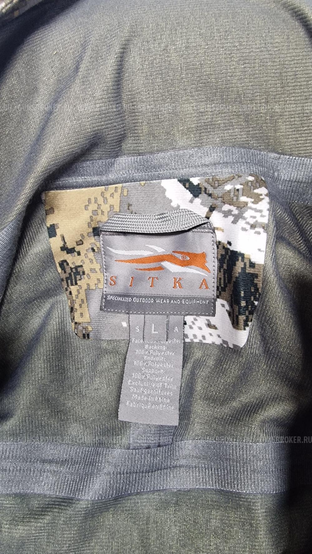 SITKA Downpour, цвет Optifade Elevated II