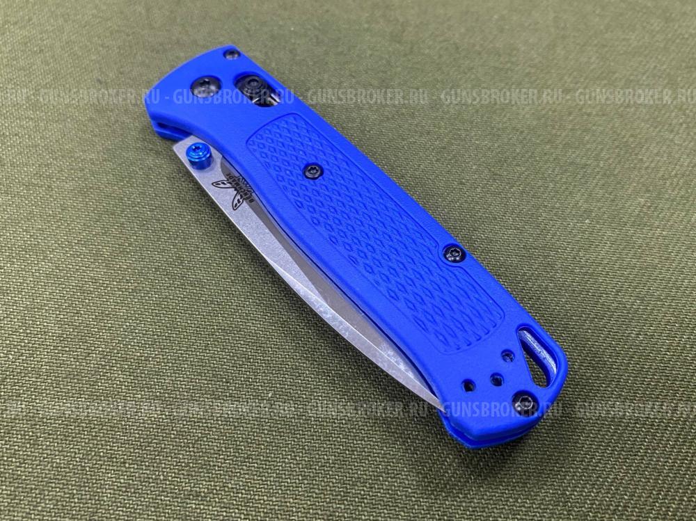 Складной нож Benchmade с серрейтором Синий
