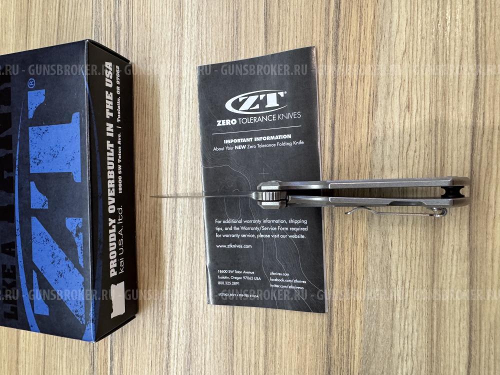 Складной нож-флиппер Zero Tolerance Les George (ZT 0900)