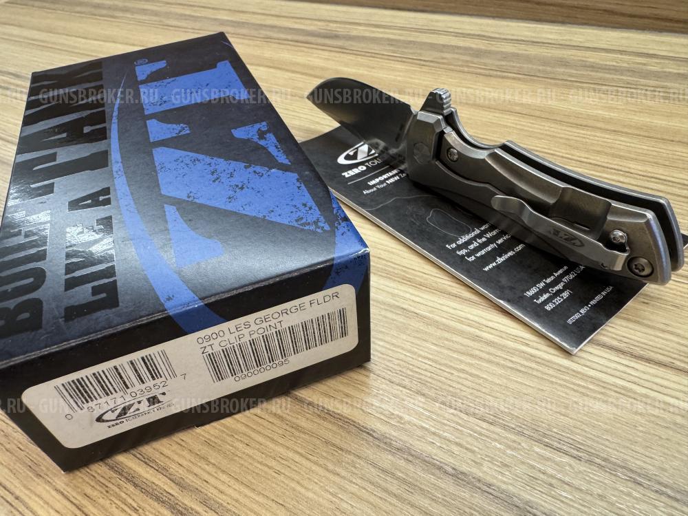 Складной нож-флиппер Zero Tolerance Les George (ZT 0900)