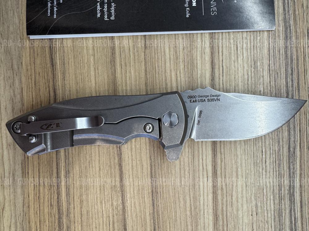 Складной нож-флиппер Zero Tolerance Les George (ZT 0900)