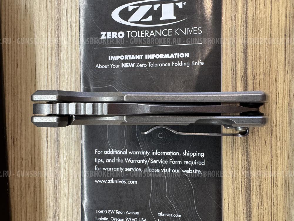 Складной нож-флиппер Zero Tolerance Les George (ZT 0900)