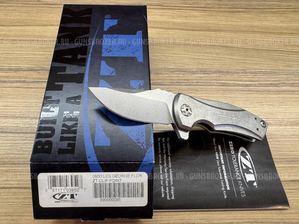 Складной нож-флиппер Zero Tolerance Les George (ZT 0900)