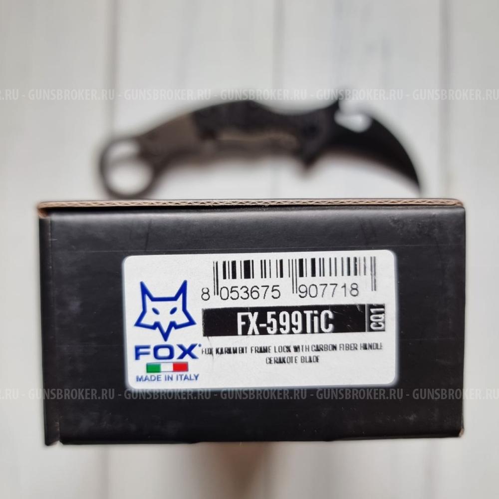 Складной нож FOX Karambit 599 сталь Elmax