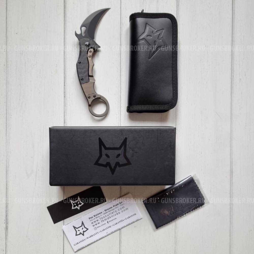 Складной нож FOX Karambit 599 сталь Elmax