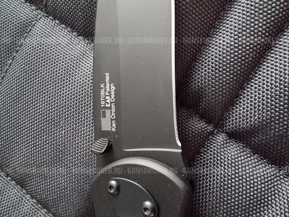 Складной нож Kershaw Blur 1670BLK сталь 14C28N