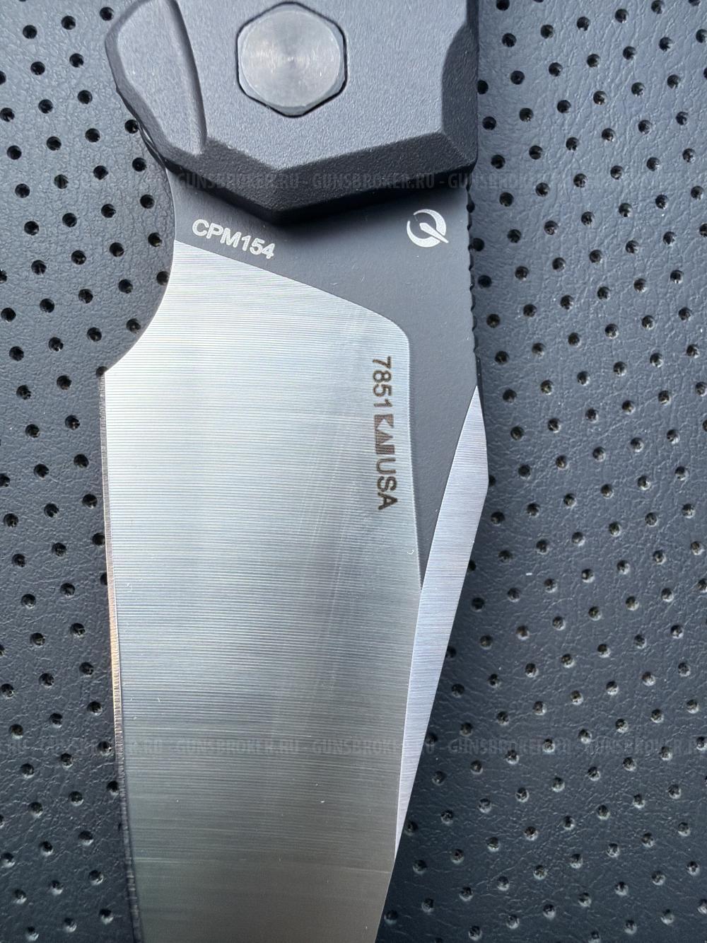 Складной нож Kershaw Launch 19 black Cerakote/satin сталь CPM-154, рукоять Aluminum/G10