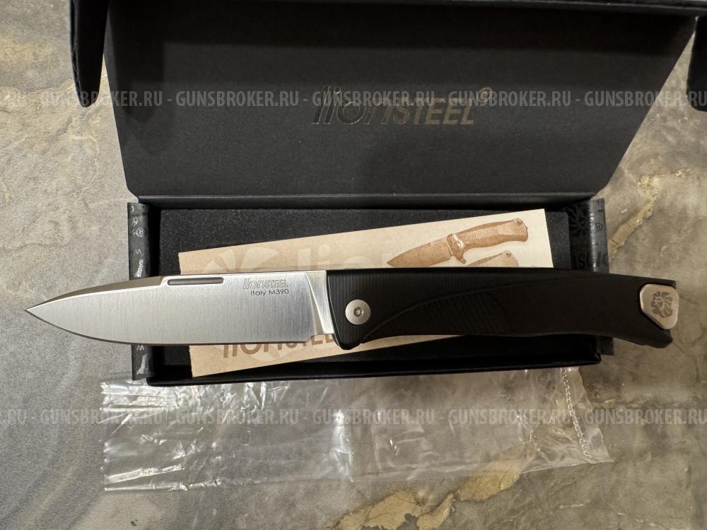 Складной нож, Lion Steel Thrill, чёрный