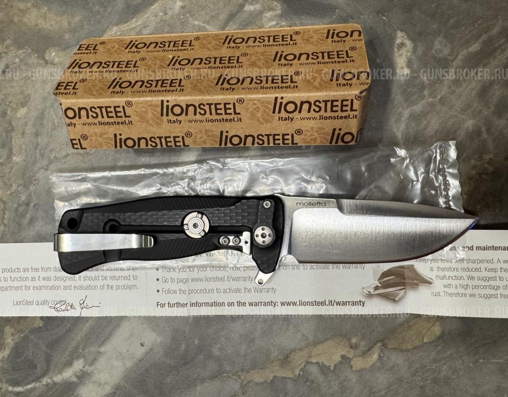 Складной нож Lionsteel SR-22, сталь Sleipner