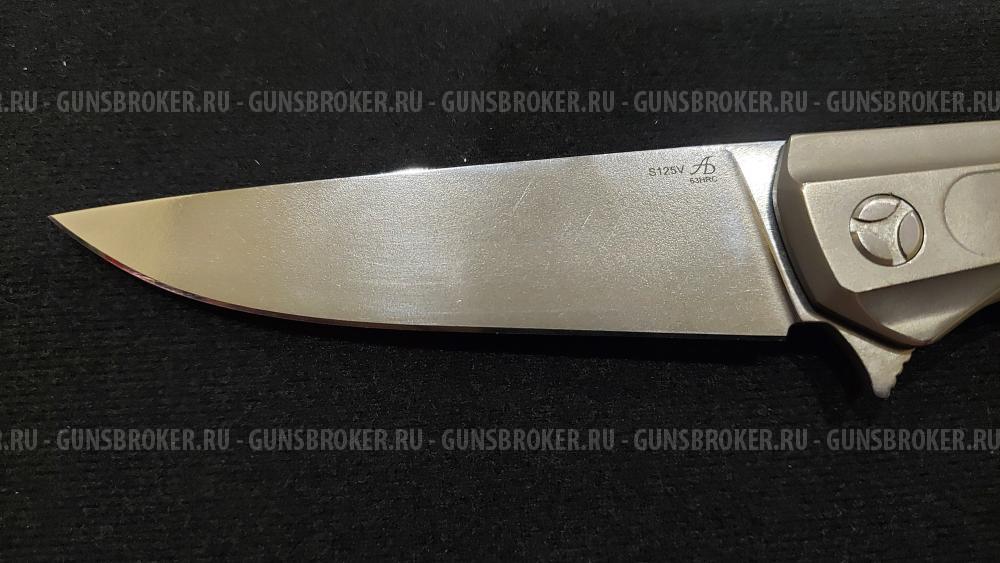 Складной нож S125V №10 3D  из стали S125V