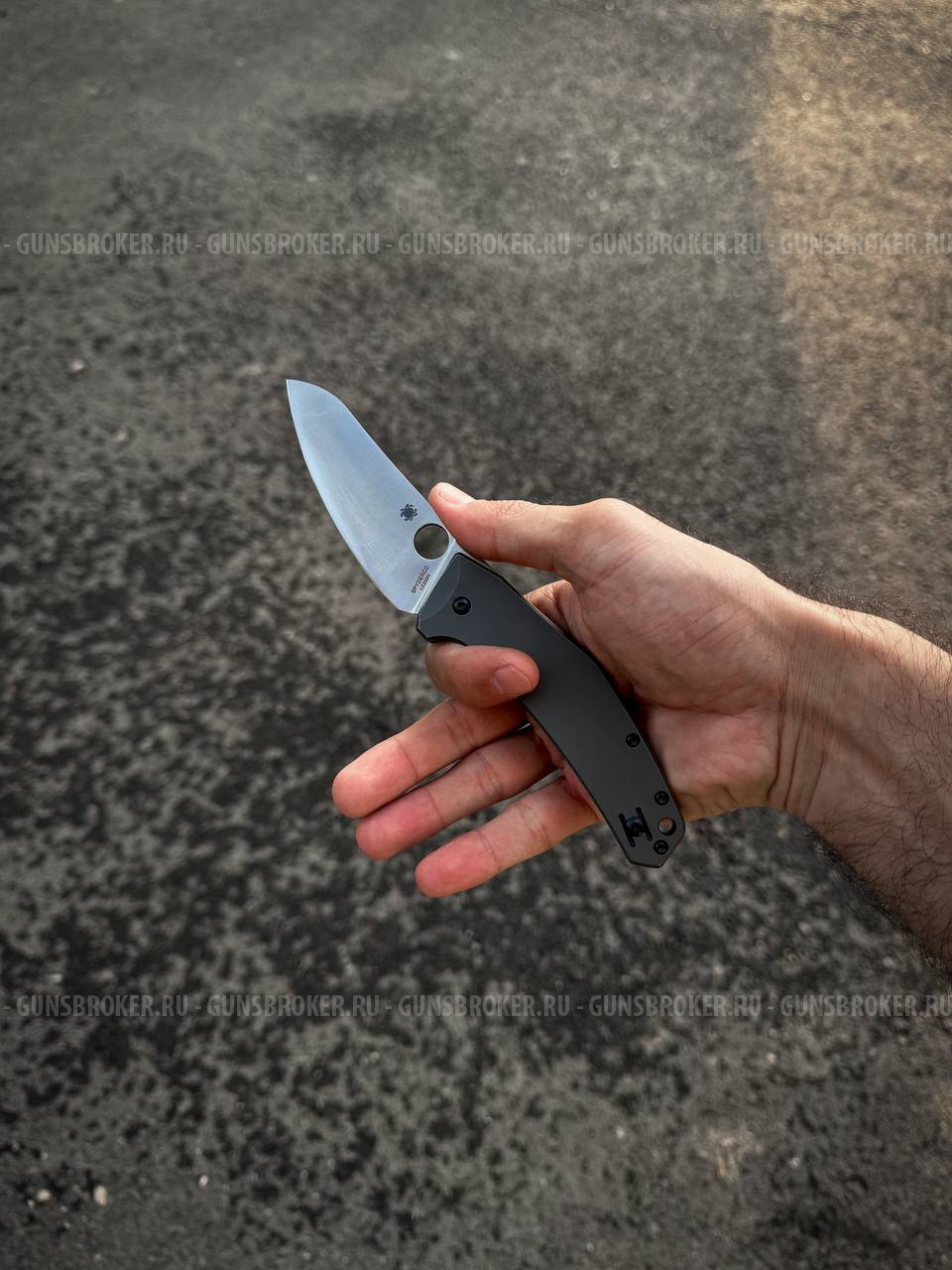  Складной нож Spyderco SpydieChef титан