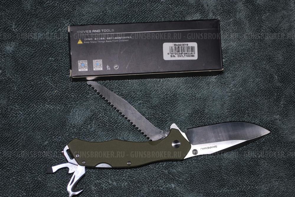 Нож складной, туристический SanRenMu 9019