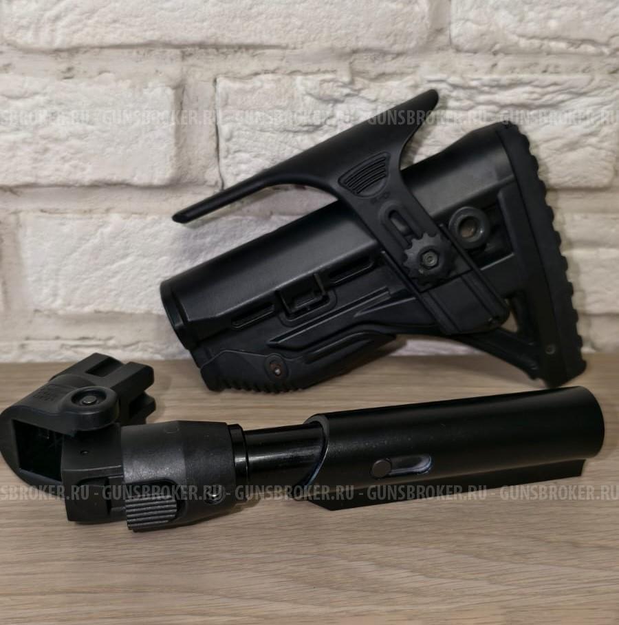 Складной приклад FAB Defense UAS-AK P для АК47/Сайга  с буфером отдачи