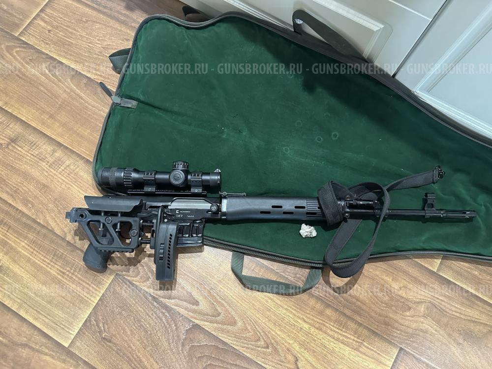 Складной приклад Тигр, СВД