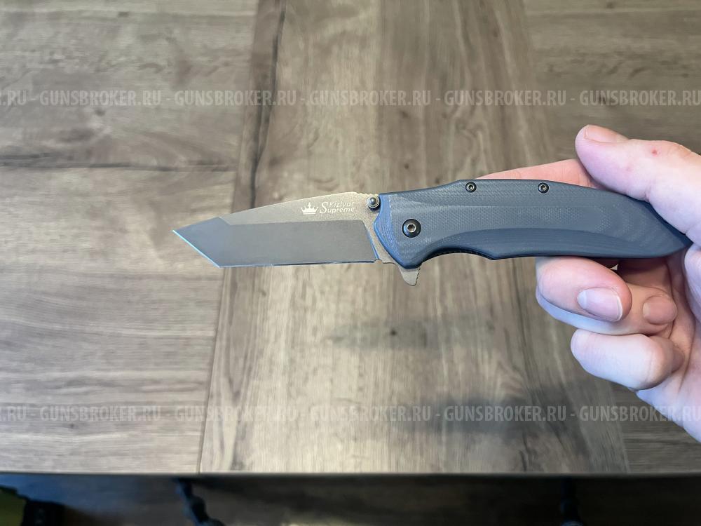 Складной туристический нож Kizlyar Supreme Zorg D2