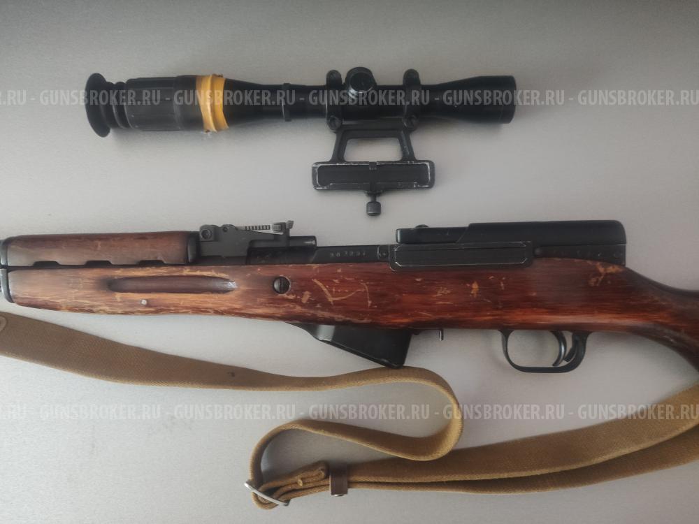 СКС самозарядный карабин Симонова