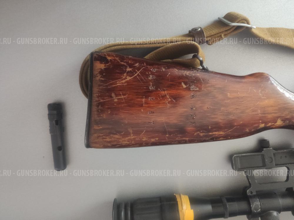 СКС самозарядный карабин Симонова