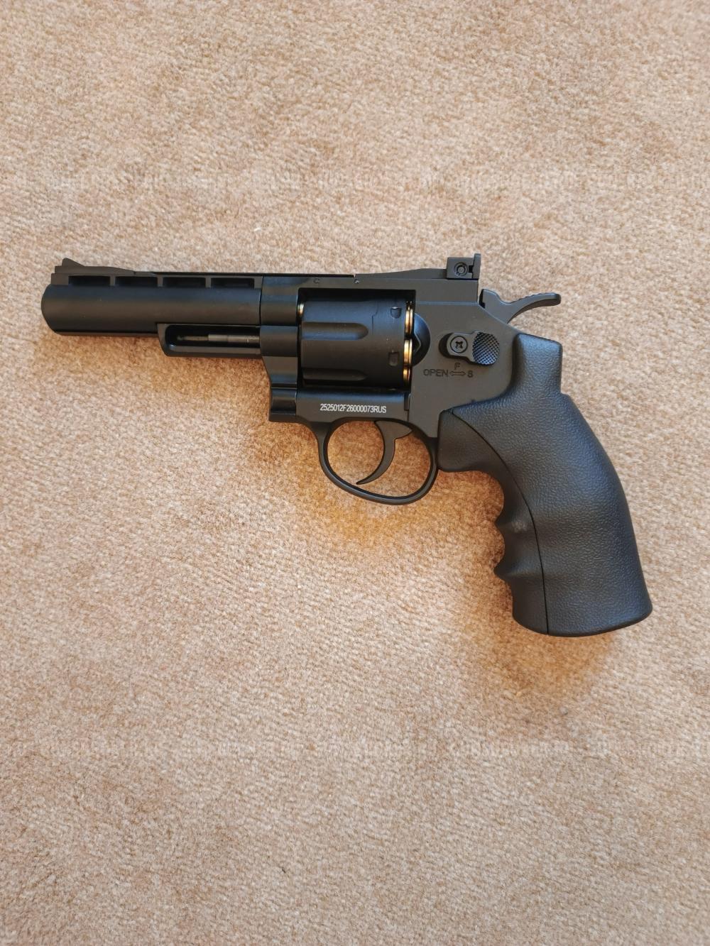 Smith&Wesson, 4 inch, 6 mm, CO 2