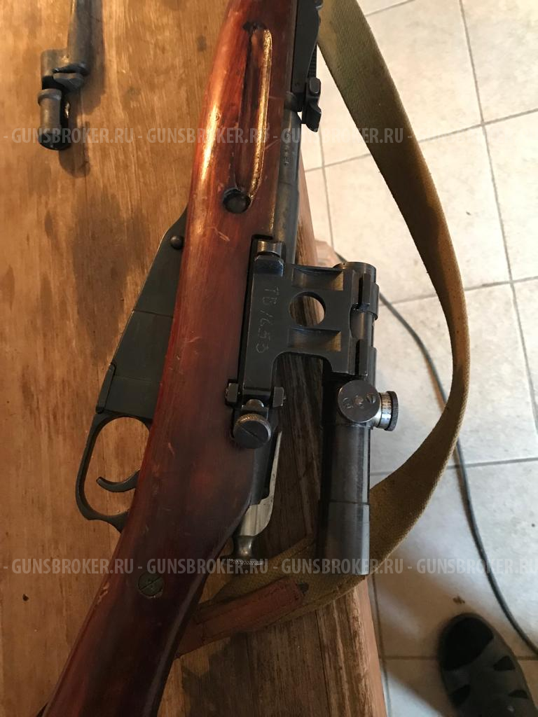 Снайперская охолощенная винтовка Мосина СХП