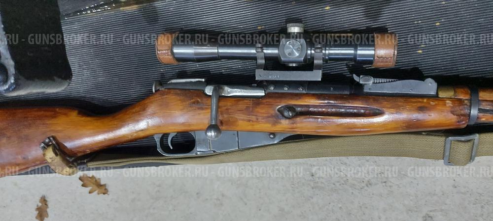 Снайперская винтовка Мосина ПЕ БРАМИТ СХП 1943 год