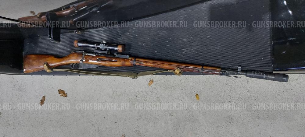 Снайперская винтовка Мосина ПЕ БРАМИТ СХП 1943 год