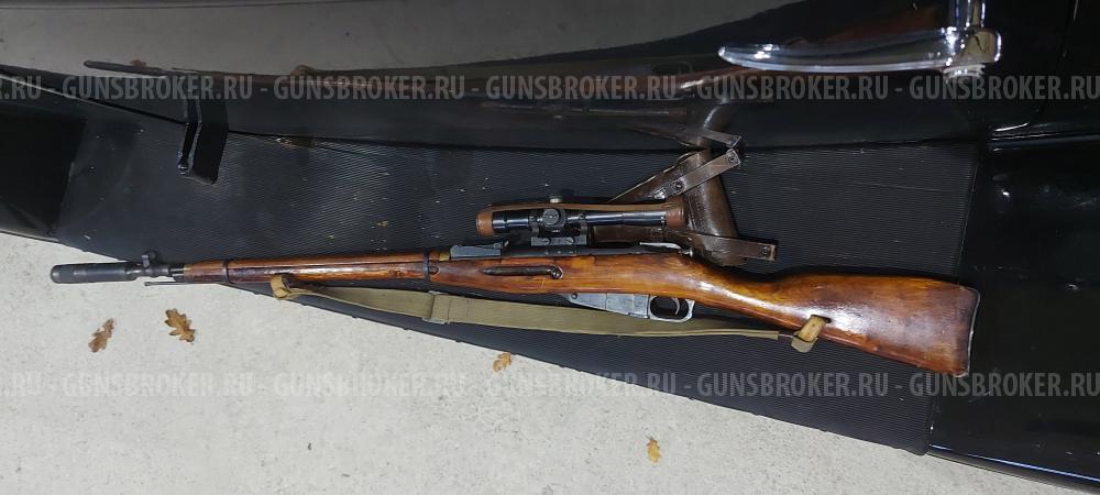 Снайперская винтовка Мосина ПЕ БРАМИТ СХП 1943 год