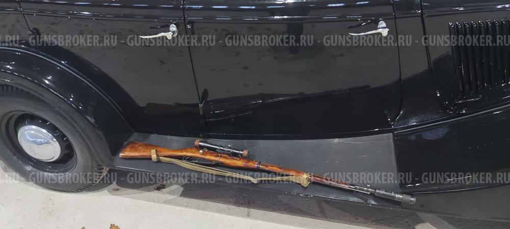 Снайперская винтовка Мосина ПЕ БРАМИТ СХП 1943 год