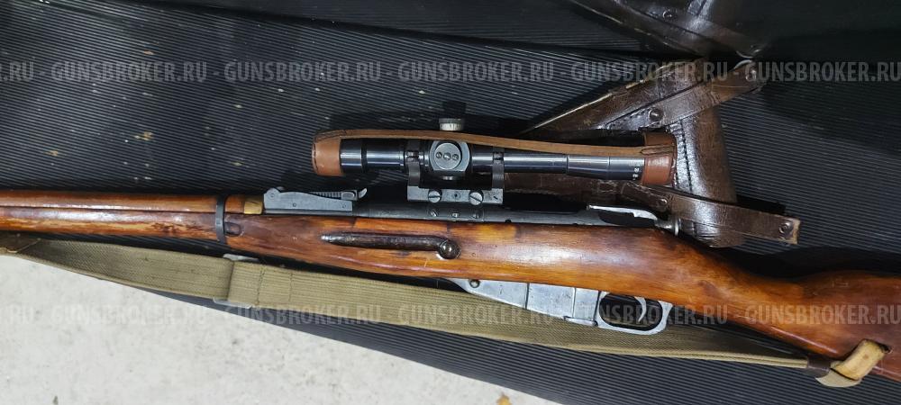 Снайперская винтовка Мосина ПЕ БРАМИТ СХП 1943 год