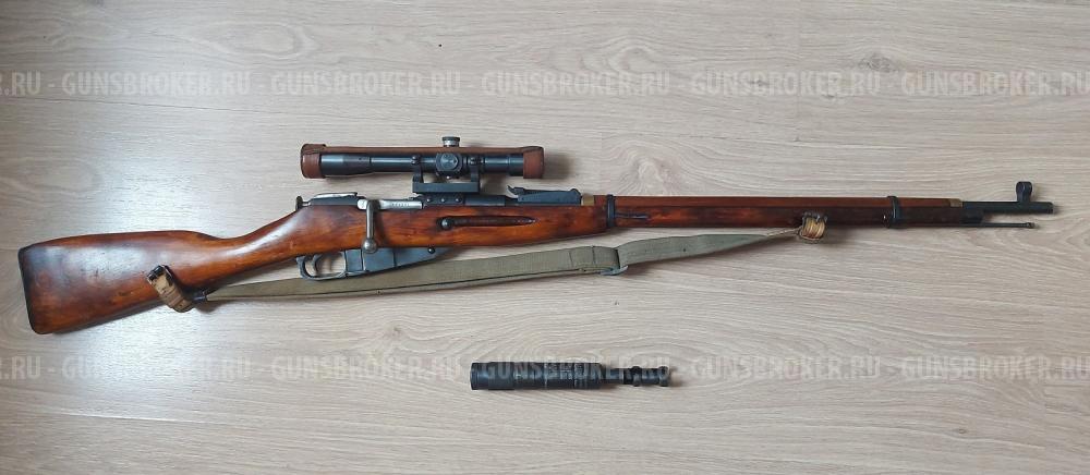 Снайперская винтовка Мосина ПЕ БРАМИТ СХП 1943 год